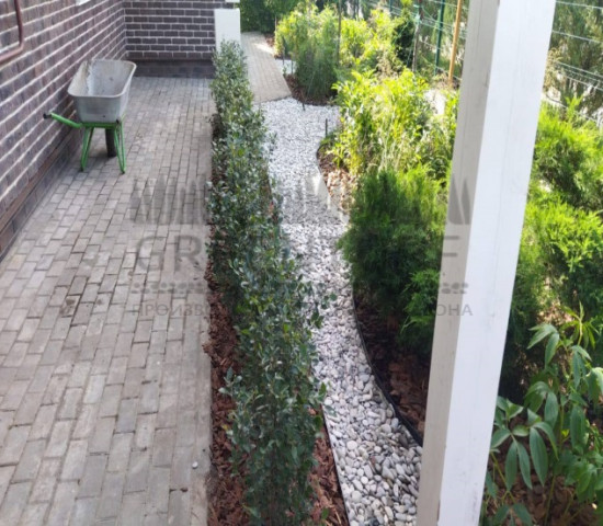 Устройство пошаговой дорожки, КП Изумрудный - фото - 1