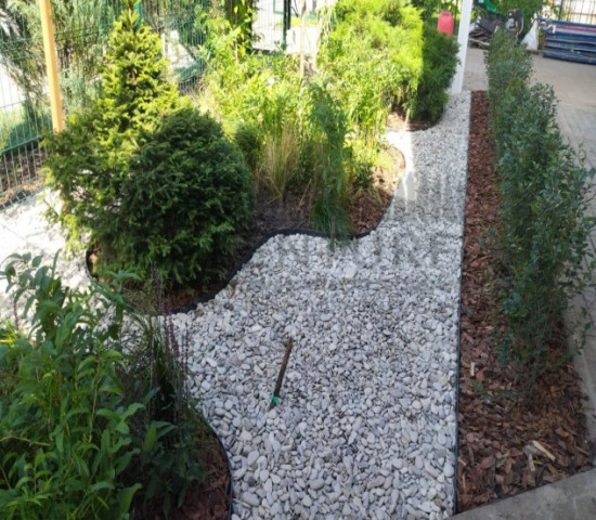 Устройство пошаговой дорожки, КП Изумрудный - фото - 8